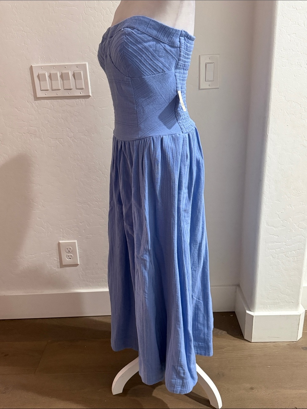 FREE PEOPLE | ✨NEW✨ Marbella Midi Dress in Cornflower Blue - Picture 2 of 7